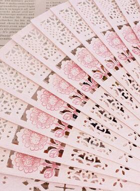 Fresh and Elegant! Wholesale Wooden Folding Fans as Small Gi