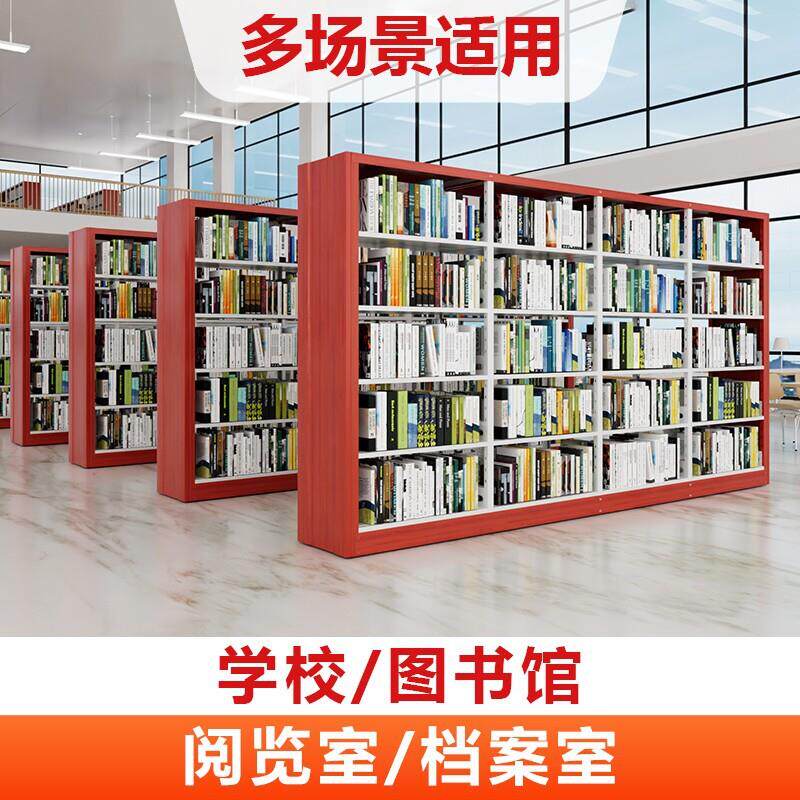 乐冉151档案架资料架图馆店单双面证钢制书书架档案室书财务凭架