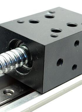 CBX1204-100步进电机滚珠丝杆滑台导轨线性滑台含42/57步进电机