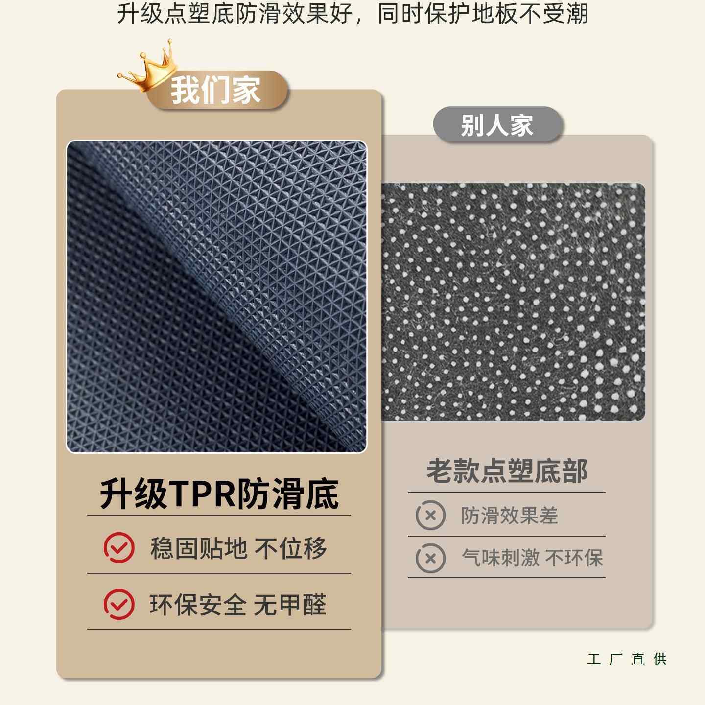 欢FCZ迎光临地垫定口制LOG门O商用店铺迎宾地毯入户门垫垫进脚门