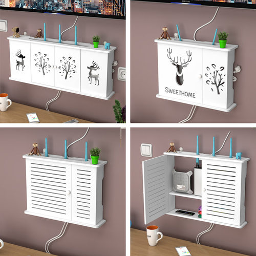 电视机路由器创意书桌收纳置物架