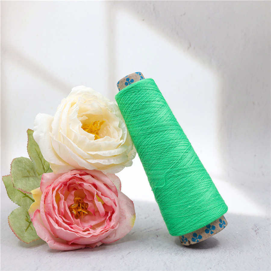 Пряжа 华之信纺织源头纱线羊绒纱抗起球2/46支桑蚕丝羊毛混纺纱