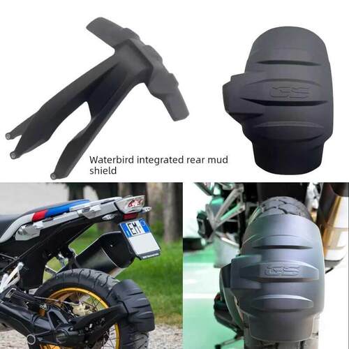 适用于Bmw R1250Gs R1200Gs Adv Waterbird改装后挡泥板一体式防