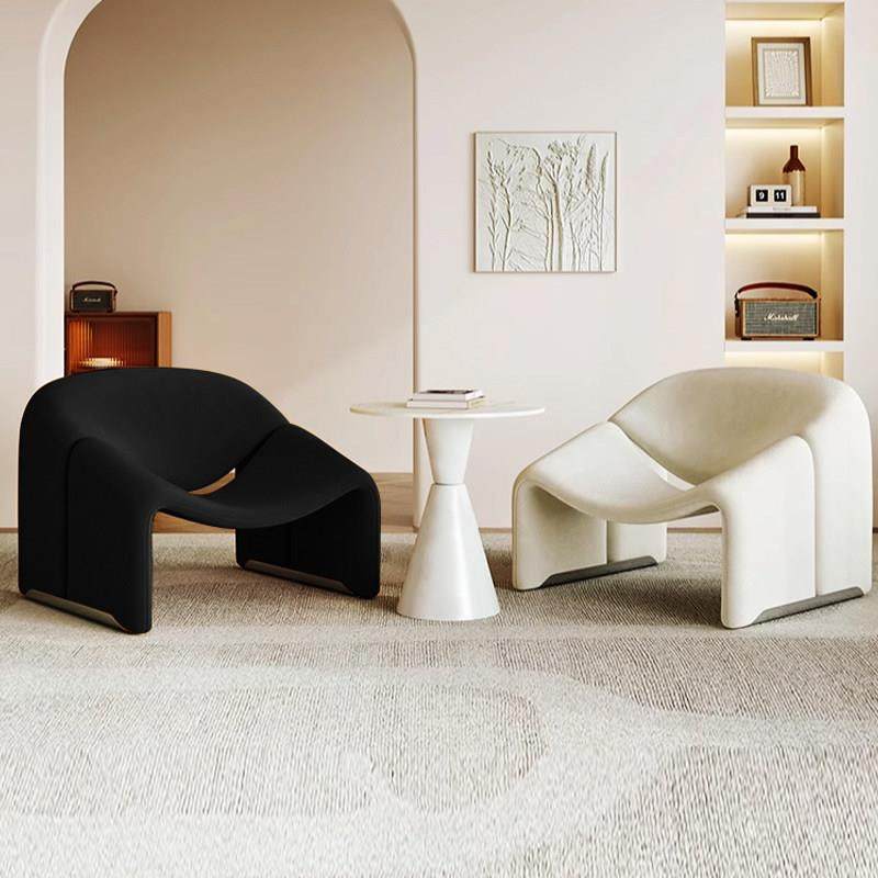 阳台客厅卧室微笑懒人单人沙发洽谈接待休息区中古休闲桌椅网红椅,住宅家具,沙发椅,淘宝优惠券,粉丝福利购,淘宝优惠卷