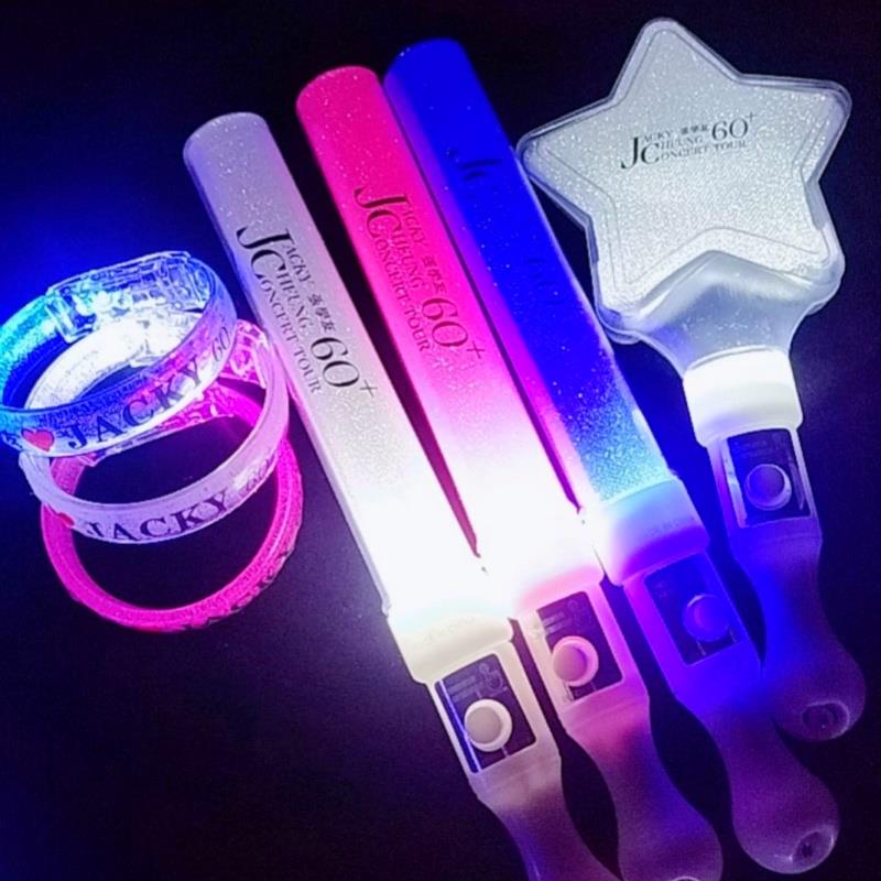 张学友应援棒发光手环演唱会气氛道具粉丝打call闪光棒定制logo