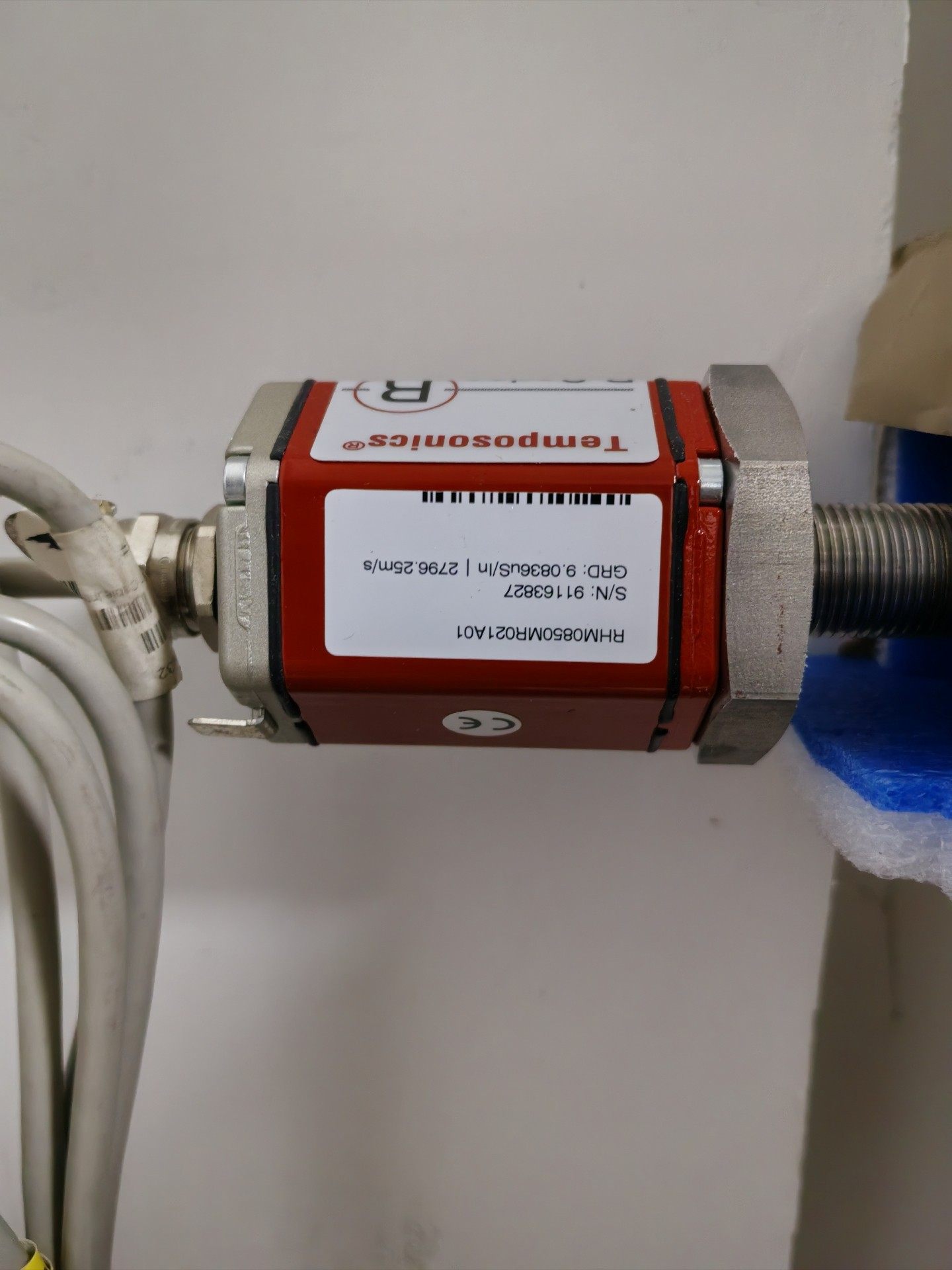 全新美国MTS磁致伸缩位移传感器，型号：RHM0850MR0