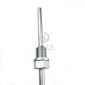 m27阻固定 热电探头棒铂pt100wzp测温2230螺纹感温热电阻装 配式