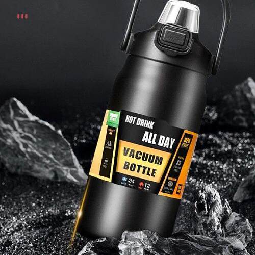 Portable Thermos 800/1200/1500ML Sports Vacuum Flask Cold
