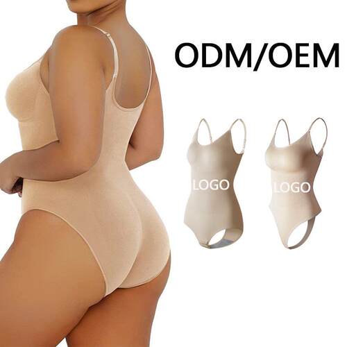 bodysuit欧美跨境热销紧身无缝塑身收腹束身三角提臀连体衣