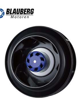 博乐 220mm 轨道交通风机 外转子塑料离心风机 IP55风机 ebm风机