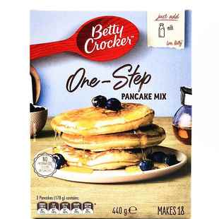 440g BETTY CROCKER Pancake Mix进口贝蒂妙厨煎班戟饼制作用粉