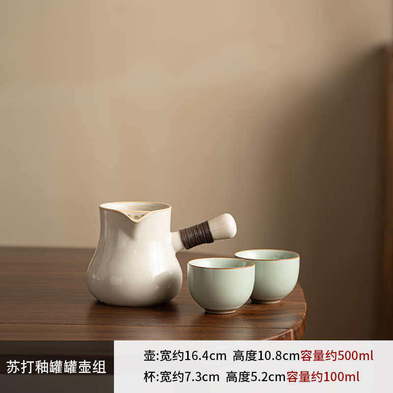壶家用围炉可壶煮茶炭火小型苏打釉生壶烧茶明火干养煮茶煮茶器