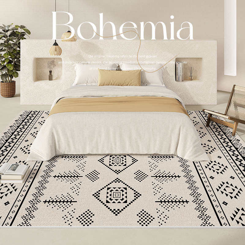 地毯卧室床边毯覆古客厅茶几毯防水防污加厚防滑可睡可坐飘窗地垫,居家布艺,床边毯,淘宝优惠券,粉丝福利购,淘宝优惠卷