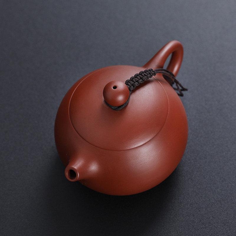 大红袍紫砂壶180ml小茶壶单人泡茶壶纯手工覆古中式家用功夫茶具
