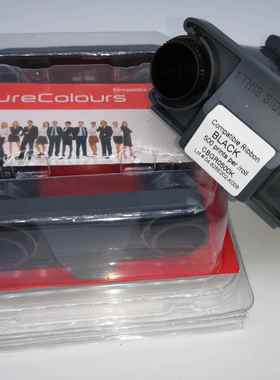 BADGY100/200代用黑色带 badgy证卡打印机代用色带