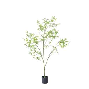 仿真绿植 仿真绿枫树假树盆栽 高端轻奢室内客厅装饰摆件仿生植物