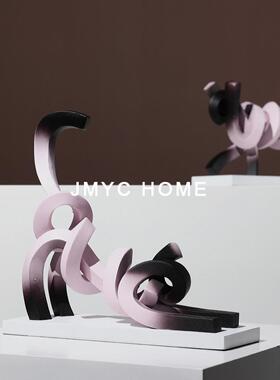 简约卡通可爱动物猫咪摆件家居电视柜儿童房壁龛柜软装饰品工艺品