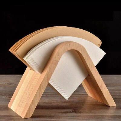 Coffee Filter Paper Holder Storage Rack V60 Hand Drip Cone