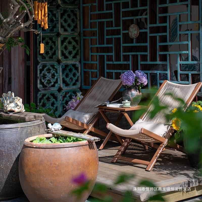 民台宿桌椅外椅阳休闲三件套椅庭院家用藤编子户民宿桌椅午WSD休