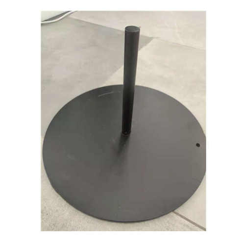 八棱柱圆盘底座  40方柱铝材展览展示架书画移动展板支撑圆盘底座