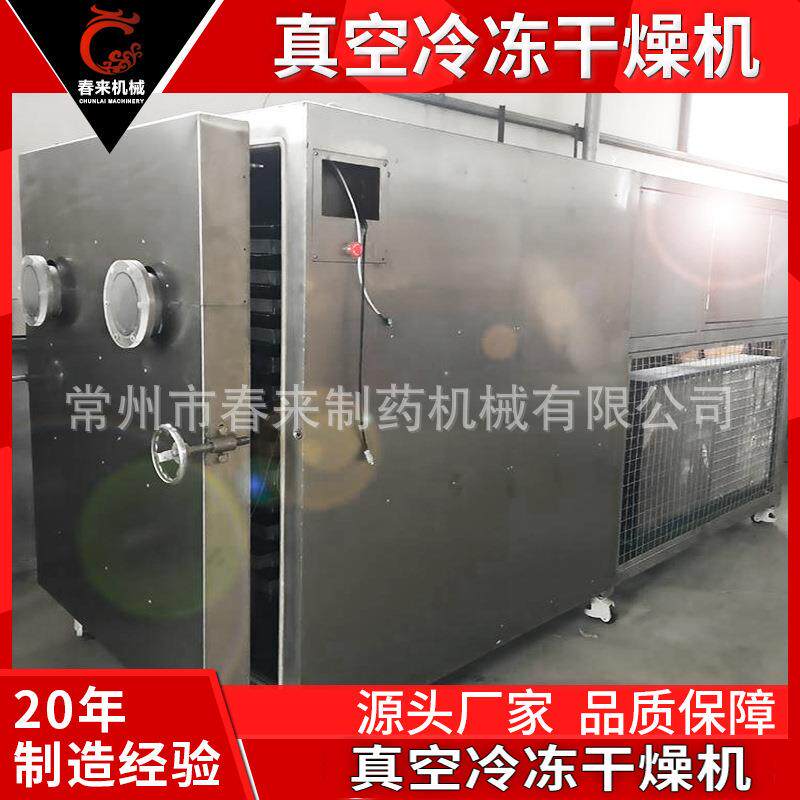 机械低温真空冷冻干燥机水果干榴莲干真空冷冻干燥机冻干机