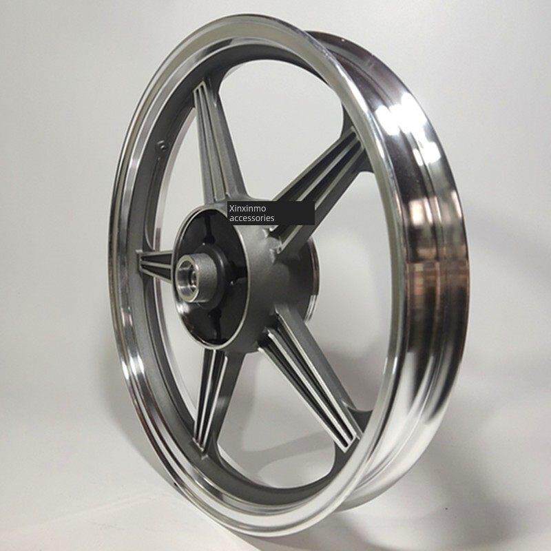适用于钱江摩托车Qj150-18A/5C Qj125-6B/F前轮轮辋前后轮轮毂轮
