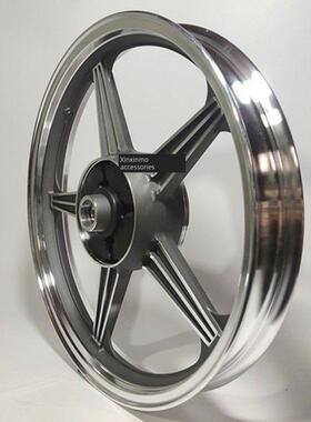 适用于钱江摩托车Qj150-18A/5C Qj125-6B/F前轮轮辋前后轮轮毂轮