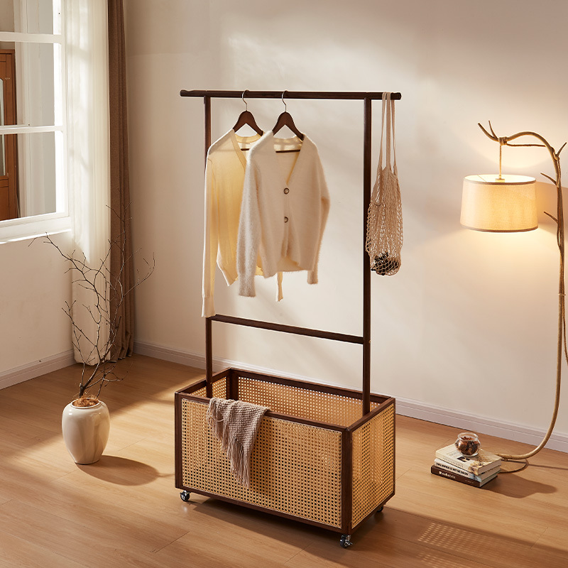 衣帽架可移动卧室落地组合衣架