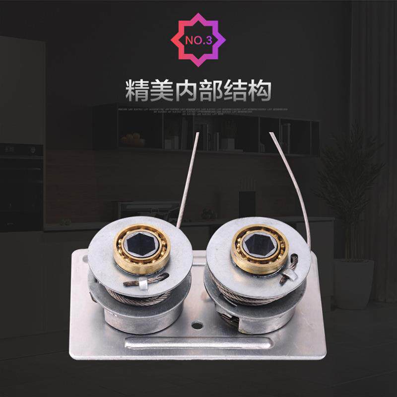 晾衣架手摇器通用阳台手柄式升降器凉衣晒衣架摇手器配件手*