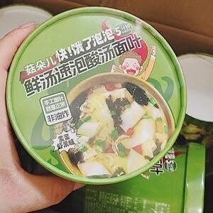 正宗菇朵儿超有料160g酸汤面叶紫菜虾米面片泡水非油炸泡面宿舍免
