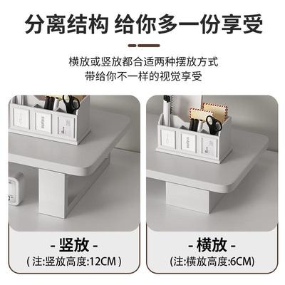 台式电脑增高架实木办公室显示屏垫高底座配件宿舍桌面增高键盘收