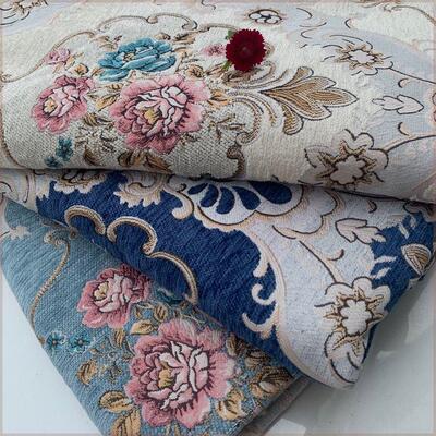 2.8米宽欧式加厚间隙处理沙发织物枕垫垫套提花窗帘织物
