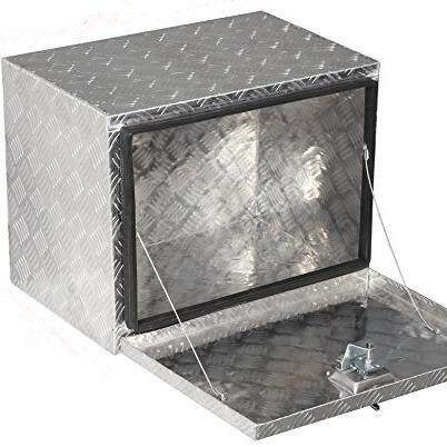 江苏厂家生产铝合金五条筋花纹板货车长抽屉铝合金推拉工具箱