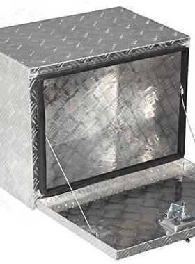 2mm铝制底座工具箱950x220x400mm花纹板铝拖车自动挂车储物箱