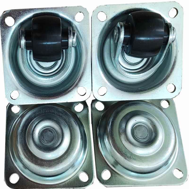 进口低重心型脚轮J-CR动E02-D32-NP中轻载日式底板平底YJH活型