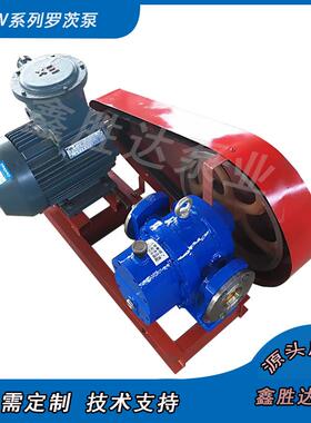 LCW-18方罗茨泵油漆蜂蜜泵重油泵高粘度皮带轮油泵