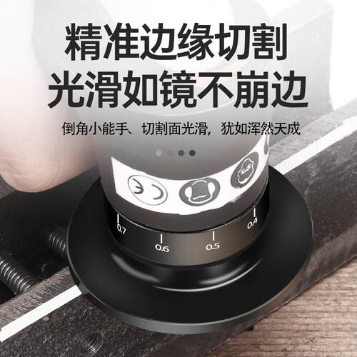 小型气动倒角机迷你金属修边去毛刺C角R角倒边磨边气动工具