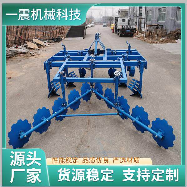 无墒犁农用耕地犁平沟翻地机带合墒器碎土犁