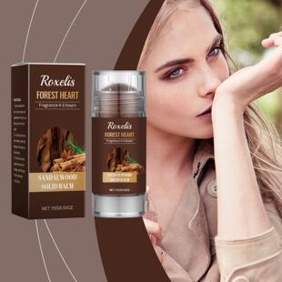 Solid Fragrance Perfume Light Refreshi Natural Sandalwood