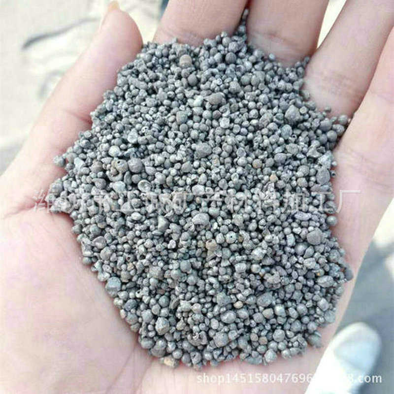 桥梁配重矿石 配重石子颗粒铁砂矿砂 生产装载机配重厂家销售