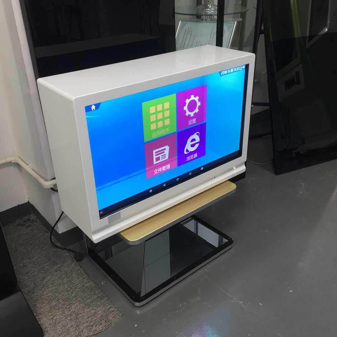 万马32寸液晶展示柜 透明厨窗/触摸液晶屏幕显示器广告 现货