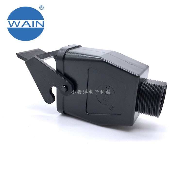 HC.P-CCT-1L-PG16 WAIN唯恩重载连接器 PAFS18 黑色塑料对接壳