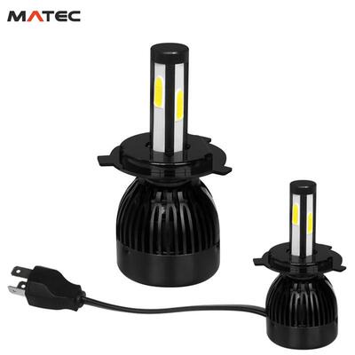 led汽车大灯 H4 40W 4000LM 四面发光 内置驱动一体化大灯led头灯