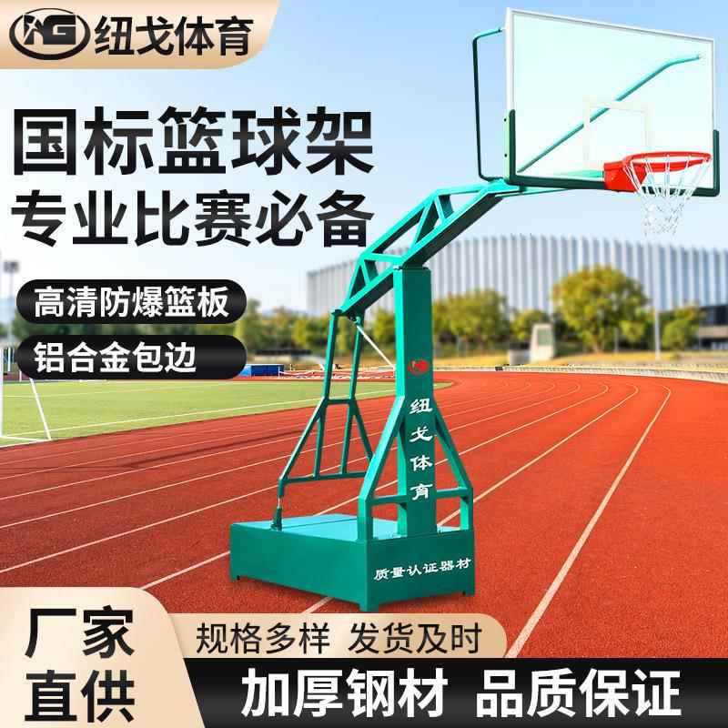 标准篮球架户外可移动室外成人儿童壁挂式地埋式国标篮球架