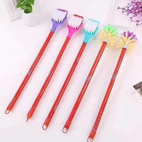 Long-handled toilet brush for bathroom cleaning, wholesale t