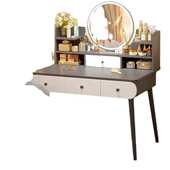 梳妆台卧室简约现代小型化妆台化妆柜新款 轻奢梳妆桌简易化妆桌子