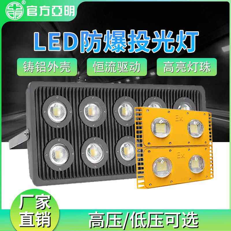 LED防爆灯隧道灯厂房车间仓库照明灯工地施工低压36V24防爆投光灯