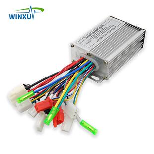 350W 18A无刷电机驱动智能控制器双模自学习兼容滑板车AI 48V 36V