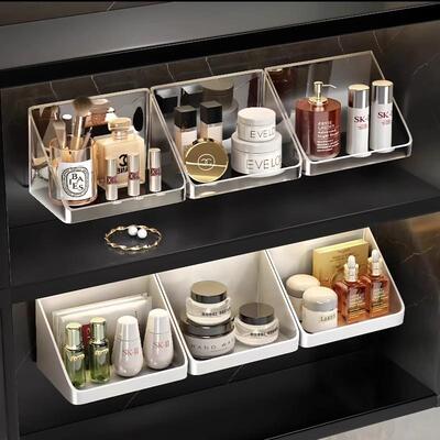 Home-use Drill-free Traceless Wall-Mounted Mirror Cabinet Lo