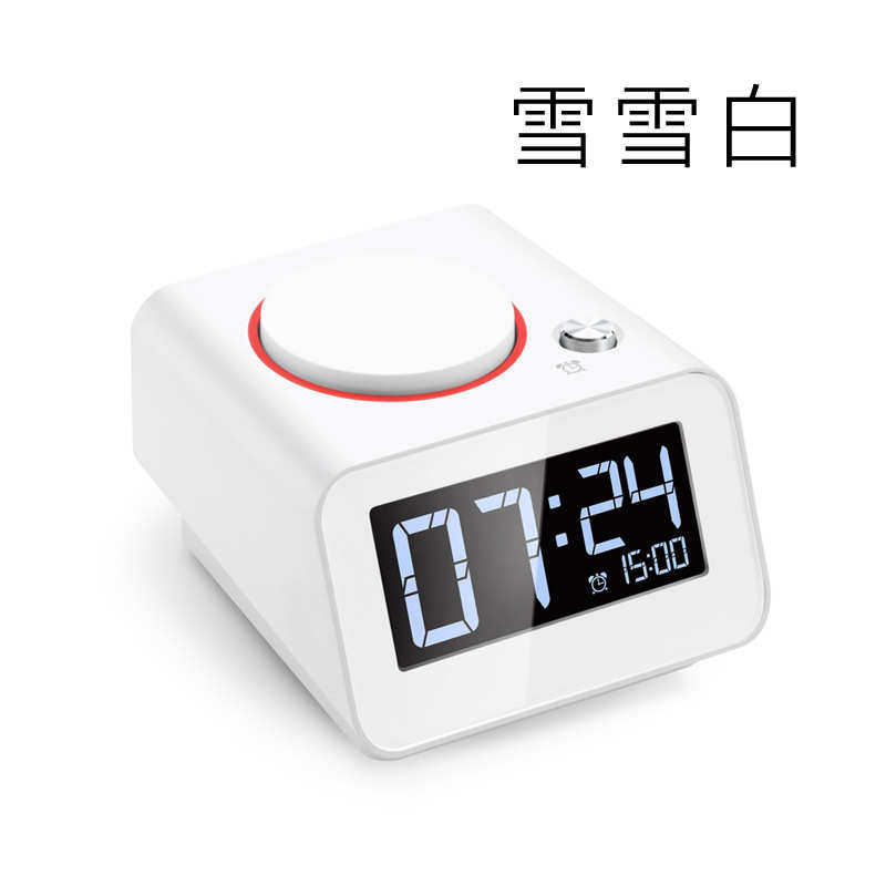 灯大静音音量夜homtime超大时c1mini床头铃声儿童电子闹钟学生美
